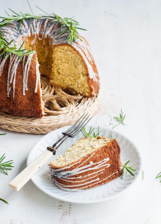 Foto em destaque de Bolo de Laranja e Alecrim