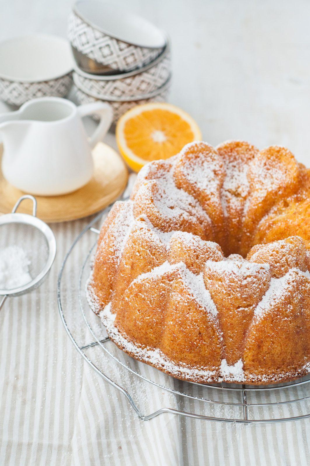 Foto em destaque de Bolo de Cenoura e Laranja
