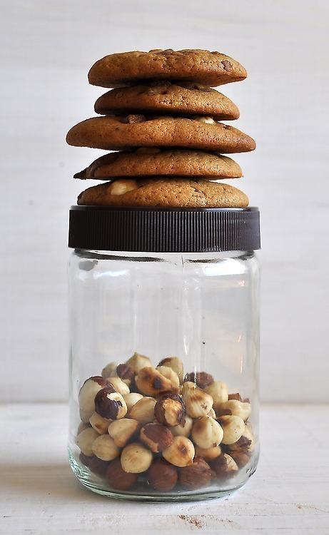 Foto em destaque de Biscoitos de Avelã e Chocolate